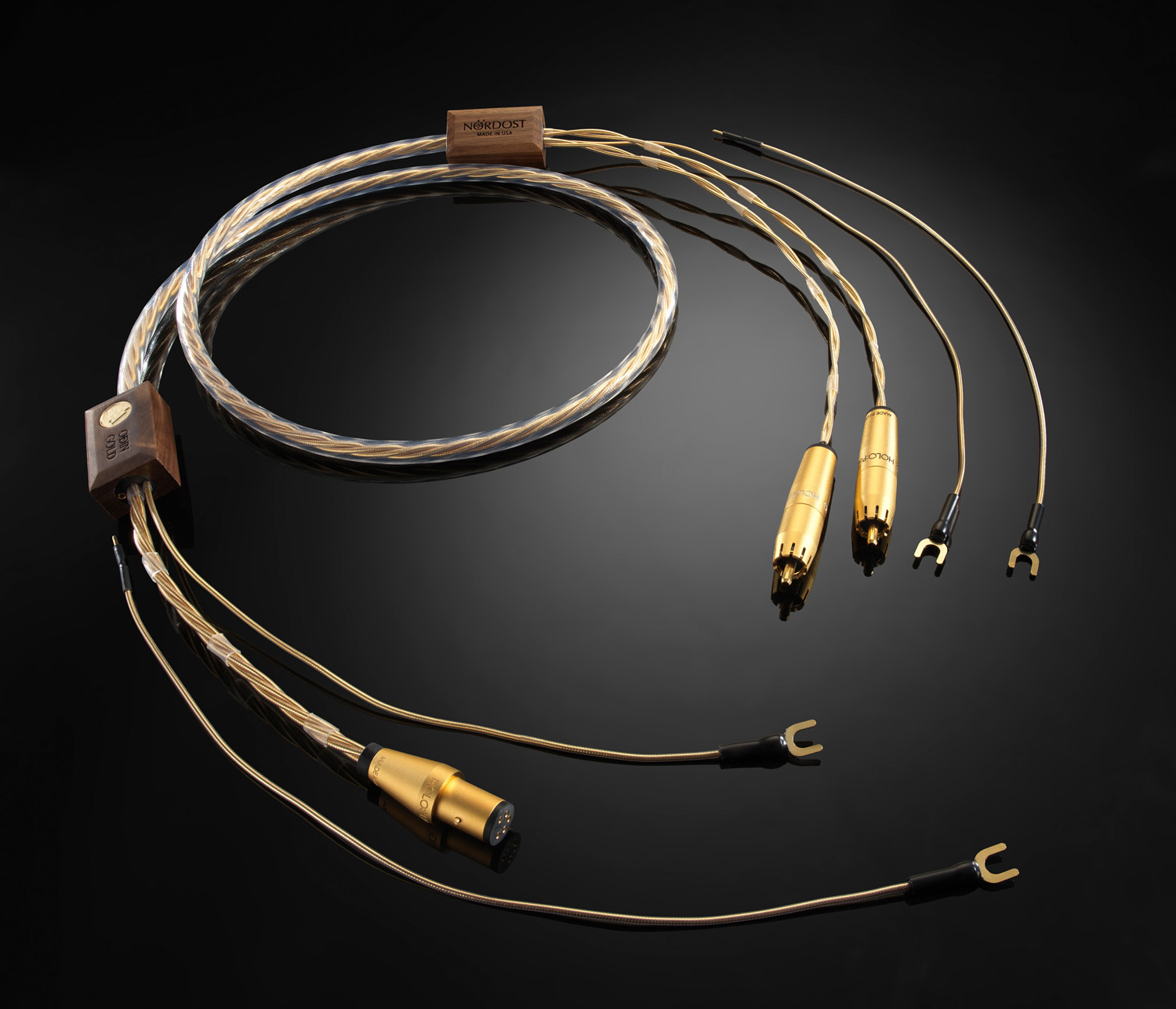 Dây Tonearm+ Nordost Reference Supreme Odin Gold